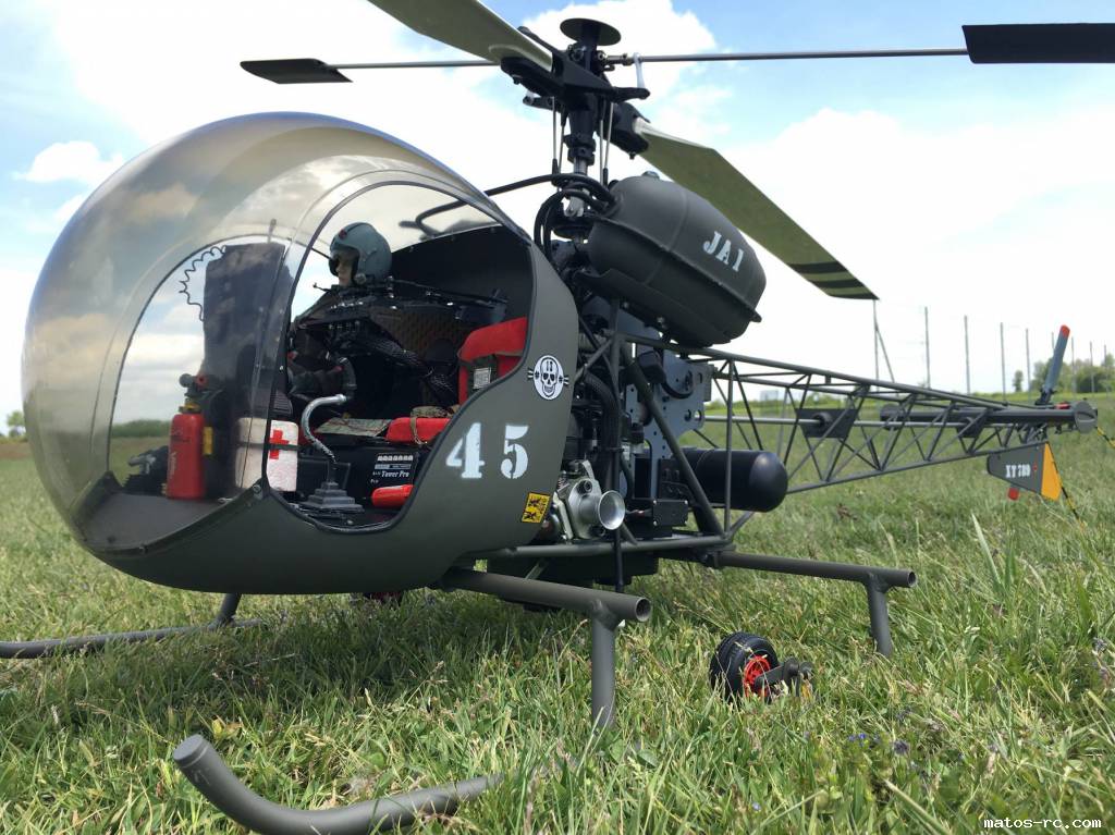 Bell 47 G2 Vario benzin