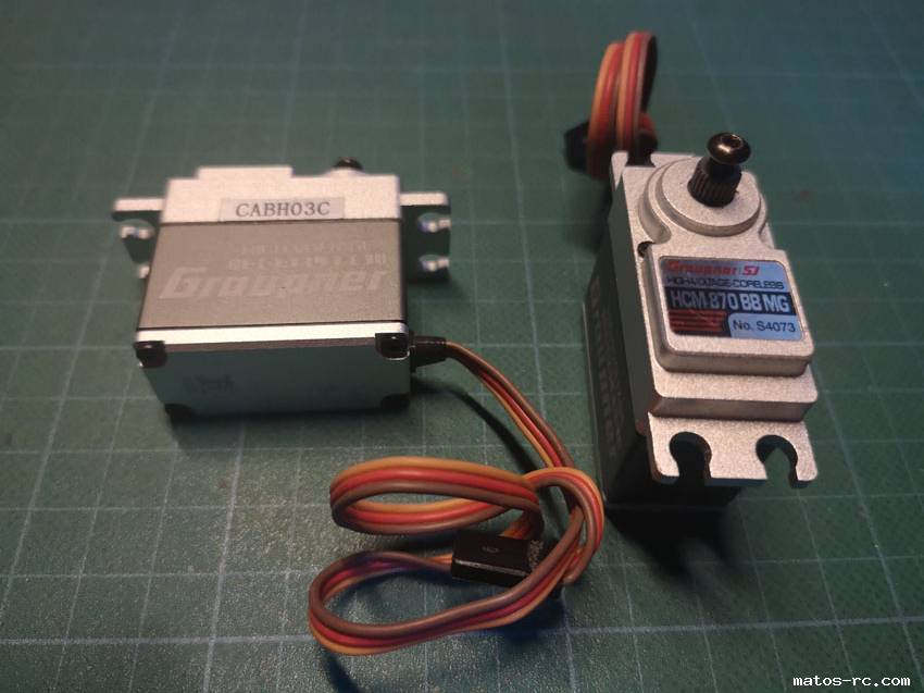 SERVO HCM 870 BBMG Torque 20mm HV CL Digital Servo