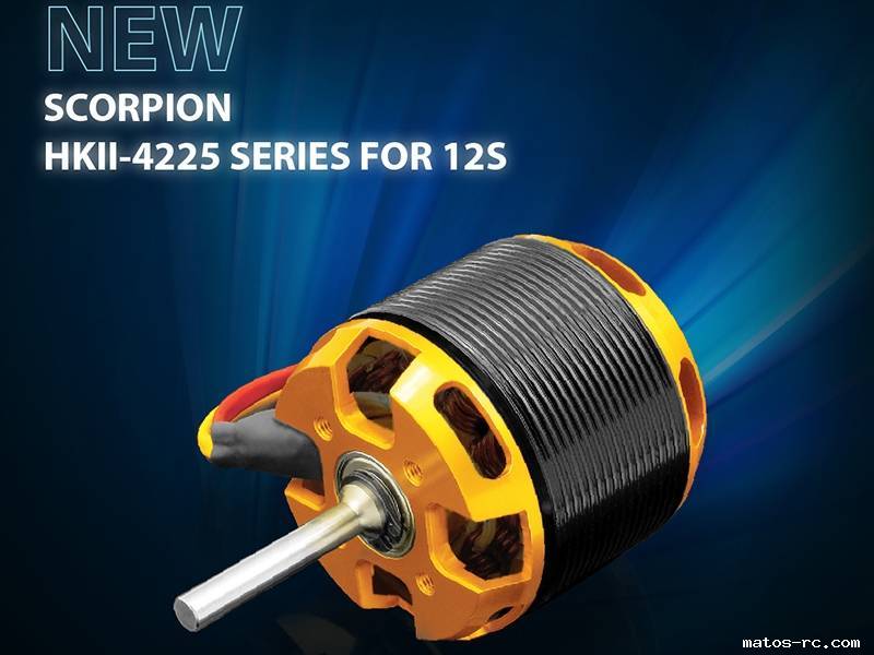 Scorpion HKII-4225-610KV Limited Edition, 290 €