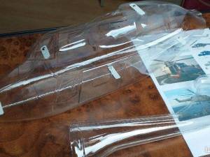 Fuselage LINX en lexan translucide , 35 €