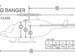 Fuselage long ranger , 350 €