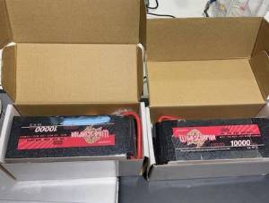 Lipo 6S 80€ pièce 
