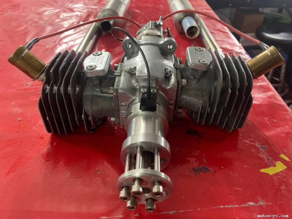Moteur essence KING100RV avec coude et canister