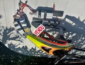 HELICO RAW 580 + RADIO FUTABA +4  ACCUS +SAC 