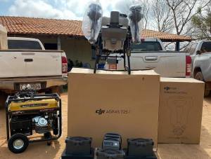 DJI Agras T25P Agricultural Sprayer Drone