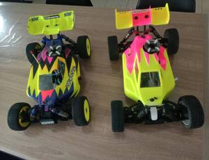 Lot de deux buggys 1/8
