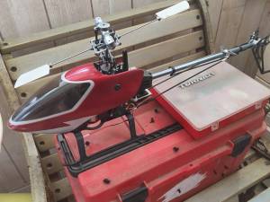 TRex 450 avec accessoires 