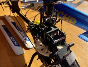 fuselage ecureuil + mecanique align t rex 500