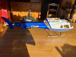 fuselage ecureuil + mecanique align t rex 500