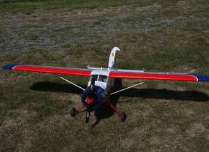 Avion thermique en bois