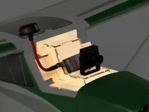 Canopie Support Camera / FPV pour avion Tundra