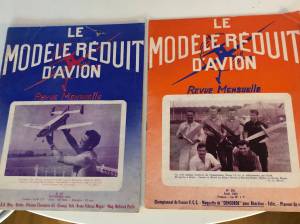 2x Revue LE MODÈLE RÉDUIT D’AVION 1963 et 1964