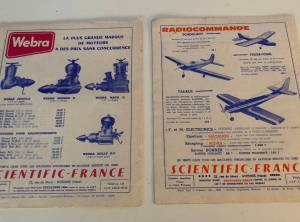 2x Revue LE MODÈLE RÉDUIT D’AVION 1963 et 1964