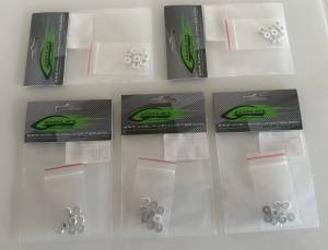 SAB M3 Aluminum Finishing Washers (10pcs) / H0007-