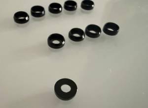 15 x Rondelle CNC M2.5 en aluminium NEUF