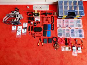 Mécanique Vario Benzin , Moteur , Servos + Pieces , 679 €