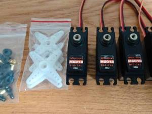 Servo spektrum HS5010 digital metal Heli taille 50