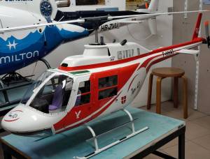 A Vendre ou Echange  JET RANGER Vario 1/6 , 3000 €