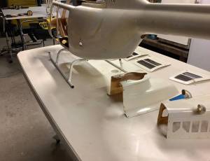 Fuselage helico jet ranger., 200 €