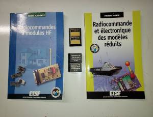 Radiocommande : 2 livres + 4 modules professionnel