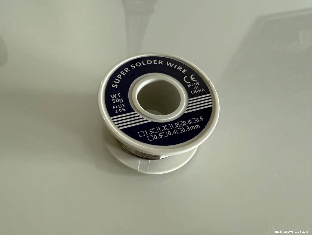 50g Bobine de Fil à Souder sans Plomb
