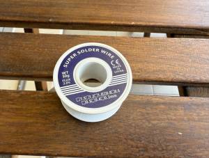 50g Bobine de Fil à Souder sans Plomb