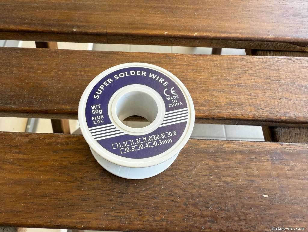 50g Bobine de Fil à Souder sans Plomb