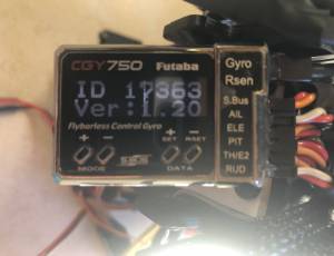 CGY 750 FUTABA