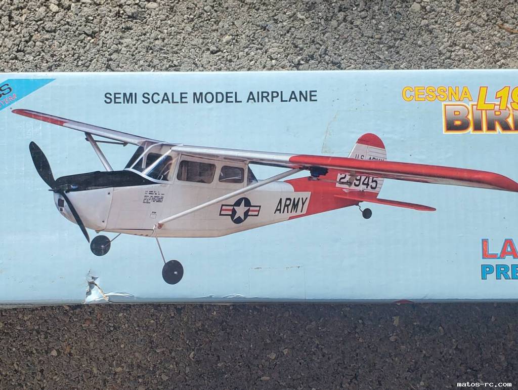 Avion rc cesnna l 19 NEUF