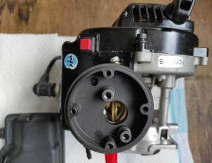Moteur CY Zenoah 26 CC + Pot + accessoires ... 