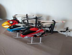 Gros lot - Hélicoptère RC - EFLITE BLADE 300X/CFX