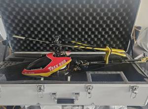 Helico trex 500 avec valise Helico trex 500 avec valise