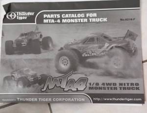 MTA4 1/8 4WD nitro Monster Truck MTA4 1/8 4WD nitro Monster Truck