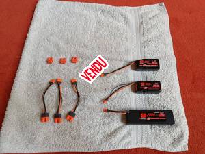 Lot d'accus Neufs en 3S pour Blade 235 CP Lot d'accus Neufs en 3S pour Blade 235 CP