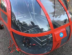 Fuselage Alouette 3 au 1/4, 2500 €