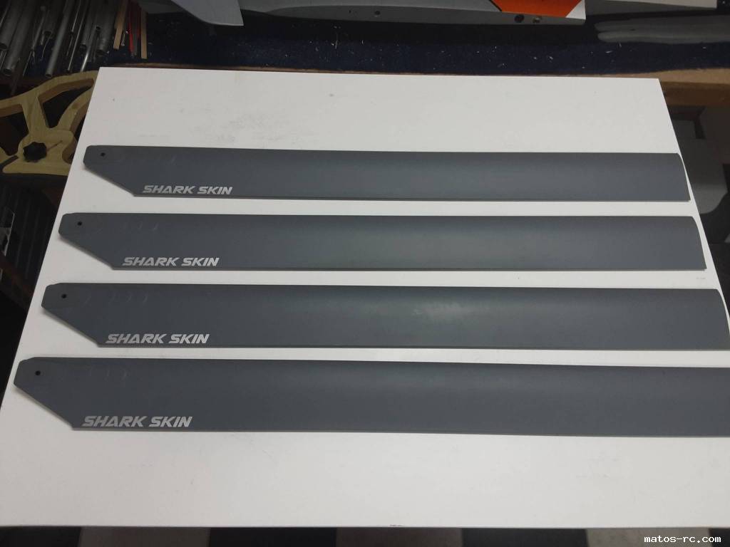 4 pales VARIO SHARK SKIN longueur 750mm