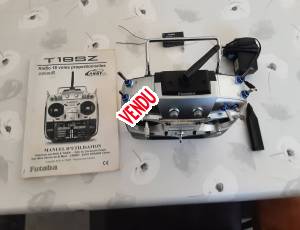 radio FUTABA  T18SZ.  -50% du neuf