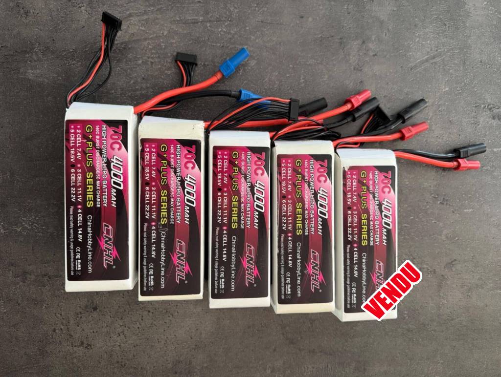 Lipos CNHL G+ 6S 4000mAh 70C