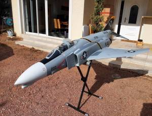 jet F4 phantom   254cm NEUF