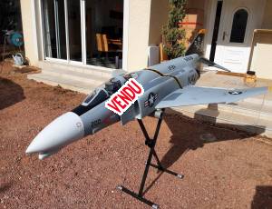 jet F4 phantom   254cm NEUF