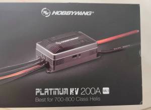 ESC Hobbywing Platinum HV 200A OPTO V4.1 ESC Hobbywing Platinum HV 200A OPTO V4.1