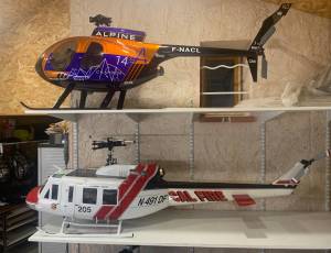 Bell 205 et Hugues 500, 001 €