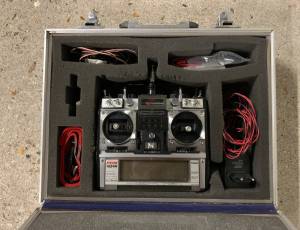 Hélicoptère Bell 206 essence avec radio FUTABA 