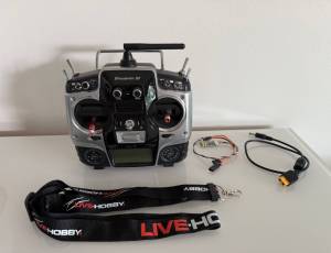 Radio Graupner MX-16 hott 2.4GHz + RX GR-16