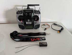Radio Graupner MX-16 hott 2.4GHz + RX GR-16
