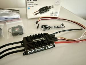 ESC Hobbywing Platinum Pro 120A 3-6S Bec 10A ESC Hobbywing Platinum Pro 120A 3-6S Bec 10A