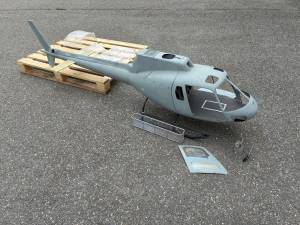 Hélicoptère RC Ecureuil échelle 1/5, 1000 €