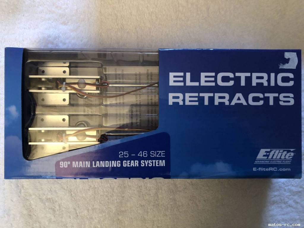 E-FLITE - 25-46 Size / 90° Main Electric Retracts