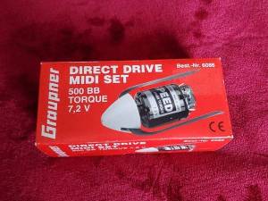 Moteur brushed speed 500 avion rc