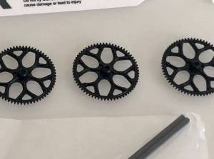3 COURONNES pour hélico XK K110 Blast